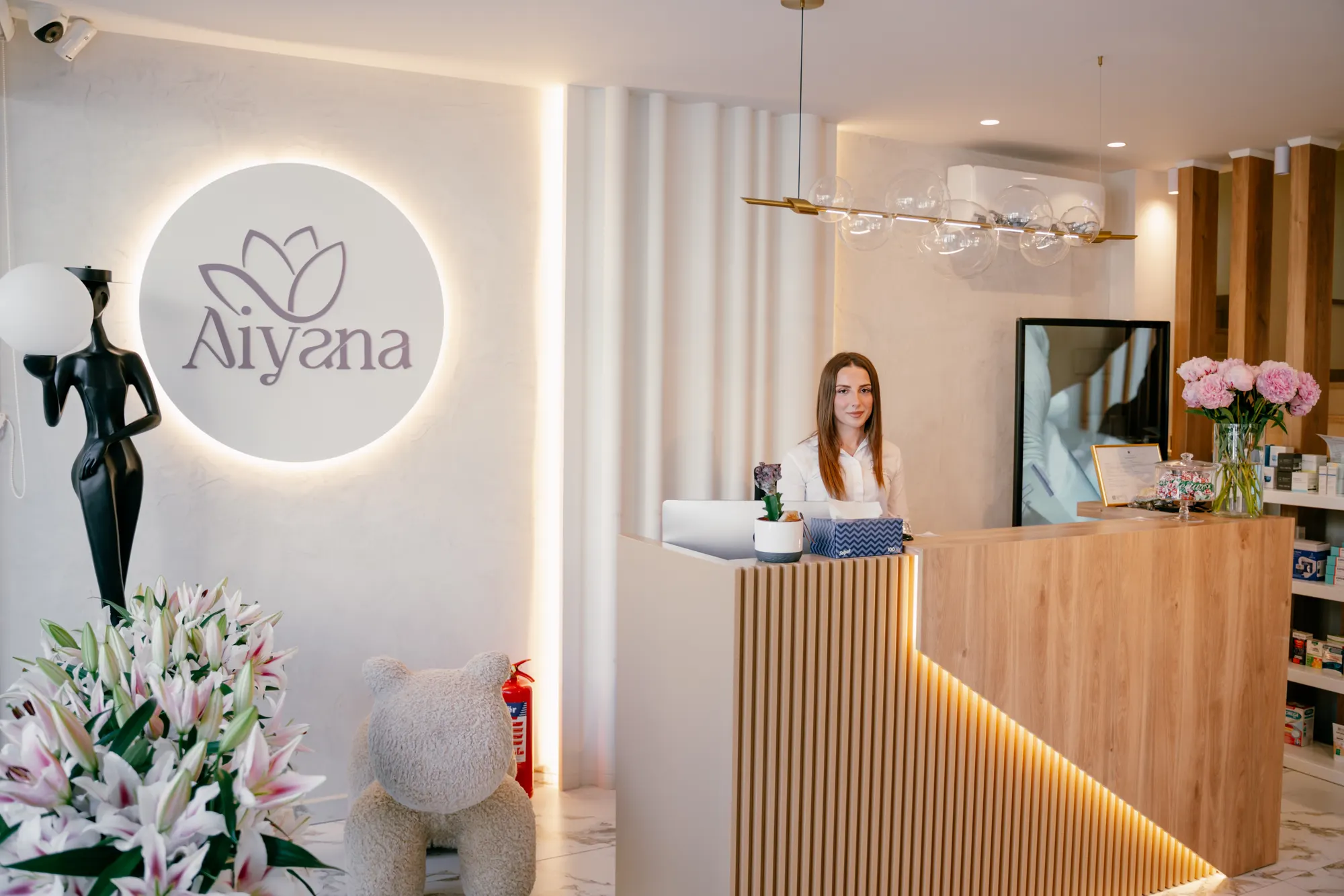 Ambienti i Aiyana Clinic në Tiranë